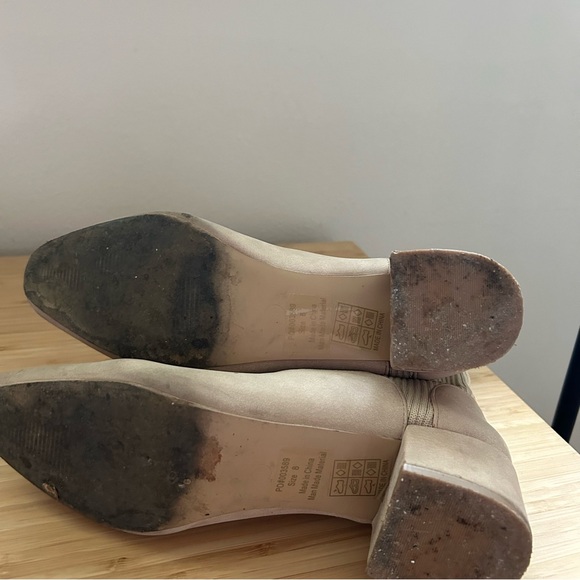 DSW Booties Beige Size 8 - Picture 8 of 8